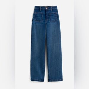 The Tall Curvy Emmett Wide-Leg Jean: Patch Pocket Edition